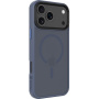 Husă transparentă Tactical Hyperstealth cu MagSafe pentru iPhone 17 Pro Max - bleumarin