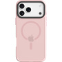 Husă transparentă Tactical Hyperstealth cu MagSafe pentru iPhone 17 Pro Max - roz