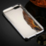 Carcasă protecţie tip oglindă, pentru Apple iPhone 6 Plus / 6S Plus - argintie