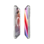 Husă transparentă Spigen Ultra Hybrid S cu suport și MagSafe pentru iPhone 17 Pro - transparent