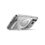 Husă transparentă Spigen Ultra Hybrid S cu suport și MagSafe pentru iPhone 17 Pro - transparent