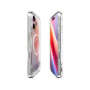 Husă transparentă Spigen Ultra Hybrid S cu suport și MagSafe pentru iPhone 17 - transparentă