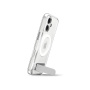 Husă transparentă Spigen Ultra Hybrid S cu suport și MagSafe pentru iPhone 17 - transparentă