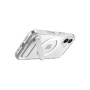 Husă transparentă Spigen Ultra Hybrid S cu suport și MagSafe pentru iPhone 17 - transparentă