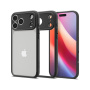 Spigen Ultra Hybrid husă transparentă cu ramă colorată pentru iPhone 17 Pro Max - negru
