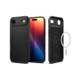 Husă ultrasubțire Spigen Thin Fit cu MagSafe pentru iPhone Air - negru