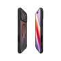 Husă Spigen Ultra Hybrid mat transparentă cu MagSafe pentru iPhone 17 Pro - negru