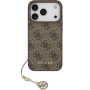 Husă Guess 4G Charms pentru iPhone 17 Pro Max - maro