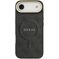 Husă Guess 4G Gold Frame cu MagSafe pentru iPhone Air - gri
