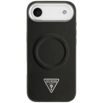 Husă Guess Triangle Logo cu MagSafe pentru iPhone Air - negru