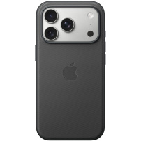 Husă Originală Apple din țesătură TechWoven cu MagSafe pentru iPhone 17 Pro - gri închis