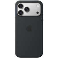 Husă Originală din silicon Apple cu MagSafe pentru iPhone 17 Pro Max - negru