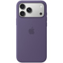 Husă Originală Apple din silicon cu MagSafe pentru iPhone 17 Pro Max - mov cețos