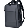 Rucsac de călătorie cu buzunare pentru iPad / MacBook de până la 17" - gri închis