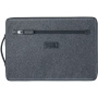 Geantă QIALINO pentru iPad de până la 13" / MacBook de până la 14" - gri închis