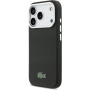 Husă Lacoste Iconic Petit Pique Metal Logo cu MagSafe pentru iPhone 17 Pro - negru