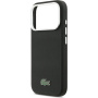Husă Lacoste Iconic Petit Pique Metal Logo cu MagSafe pentru iPhone 17 Pro - negru