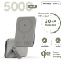 PanzerGlass empower Qi2 Powerbank MagSafe wireless cu suport și port USB-C - 5.000 mAh - gri