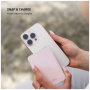 FIXED MagZen 5 Crystal Qi2 încărcător wireless MagSafe powerbank cu port USB-C - 5 000 mAh - negru