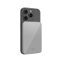 FIXED MagZen 10 Crystal Qi2 Powerbank wireless MagSafe cu port USB-C - 10.000mAh - Titan