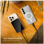 FIXED MagZen 10 Crystal Qi2 Powerbank wireless MagSafe cu port USB-C - 10.000mAh - Titan