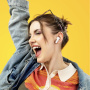 Căști wireless Niceboy Pins 4 - roz