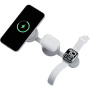 ENERGEA Bazic GoMag Trio 2 3 în 1 încărcător wireless pliabil MagSafe pentru iPhone / Apple Watch / AirPods - 15W - gri
