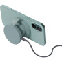 ENERGEA Bazic GoMag Trio 2 3 în 1 încărcător pliabil wireless MagSafe pentru iPhone / Apple Watch / AirPods - 15W - mentă
