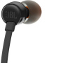 Căști JBL T110 cu conector jack de 3,5 mm - negru