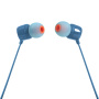 Căști JBL T110 cu conector jack de 3,5 mm - albastru