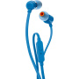 Căști JBL T110 cu conector jack de 3,5 mm - albastru