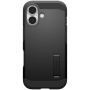 Spigen Tough Armor T husă rezistentă cu suport și MagSafe pentru iPhone 17 - negru