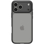 Spigen Ultra Hybrid husă transparentă cu ramă colorată pentru iPhone 17 Pro Max - negru