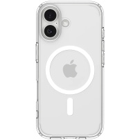 Husă transparentă Spigen Ultra Hybrid cu MagSafe alb pentru iPhone 17 - transparent