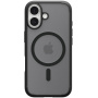 Husă Spigen Ultra Hybrid mată transparentă cu MagSafe pentru iPhone 17 - negru