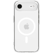 Husă transparentă Spigen Ultra Hybrid cu MagSafe alb pentru iPhone Air - transparent