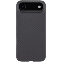 Tactical Aramid husă cu model din fibră de carbon și MagSafe pentru iPhone Air - gri închis