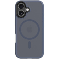 Husă transparentă Tactical Hyperstealth cu MagSafe pentru iPhone 17 - bleumarin