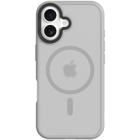 Husă transparentă Tactical Hyperstealth cu MagSafe pentru iPhone 17 - gri