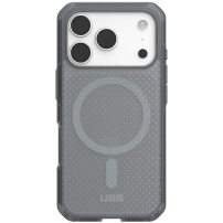 Husă rezistentă transparentă UAG Dot cu MagSafe pentru iPhone 17 Pro - fumuriu