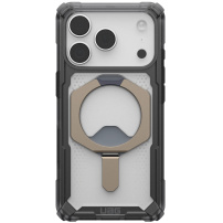 Husă UAG Plasma XTE extrem de rezistentă cu MagSafe și suport rabatabil pentru iPhone 17 Pro Max - fumuriu