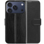 Husă flip FIXED Opus pentru iPhone 17 Pro - negru