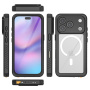 Carcasă rezistentă la șocuri și impermeabilă RedPepper cu MagSafe pentru iPhone 17 Pro Max - negru
