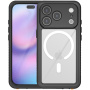 Carcasă rezistentă la șocuri și impermeabilă RedPepper cu MagSafe pentru iPhone 17 Pro Max - negru