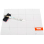 JAKEMY servisní magnetická podložka pro přichycení šroubků - 20 x 25 cm