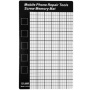 Pad magnetic de service tipă grilă pentru repararea dispozitivelor Apple - alb-negru