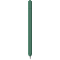 Husă din silicon AhaStyle pentru Apple Pencil (USB-C) - verde închis