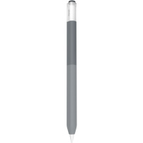 Husă din silicon bicolor pentru Apple Pencil (USB-C) - gri