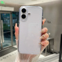 Carcasă transparentă lucioasă pentru iPhone 17 - transparentă