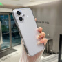 Carcasă transparentă lucioasă pentru iPhone 17 - transparentă